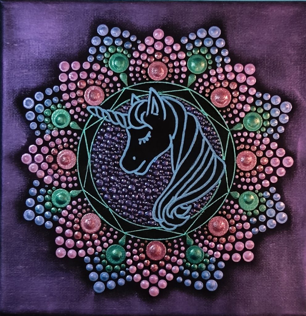 unikornisos mandala