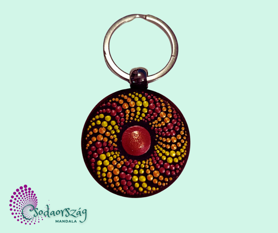 3D hatású kulcstartó