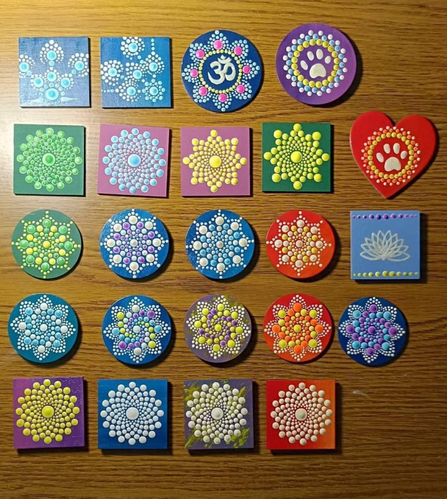 foszforeszkáló hűtőmágnesek