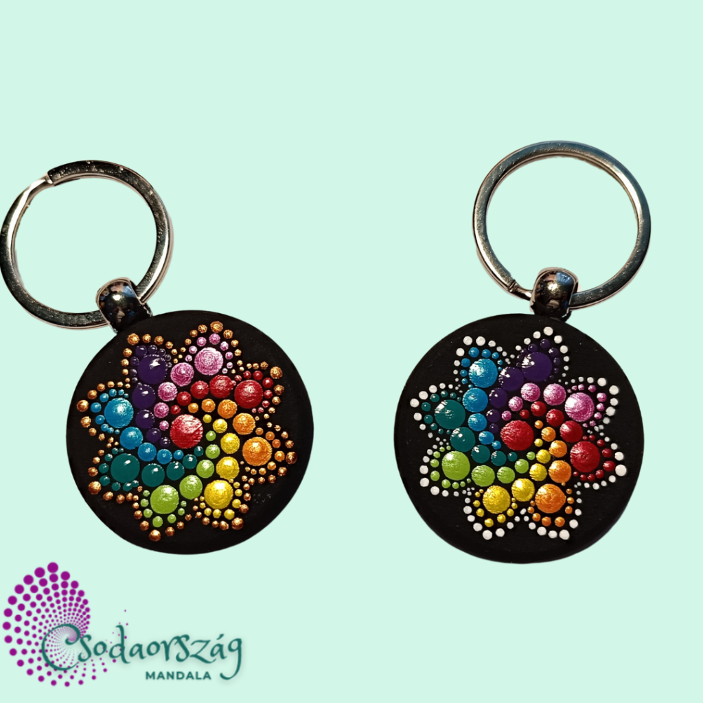 hét csakra kulcstartó